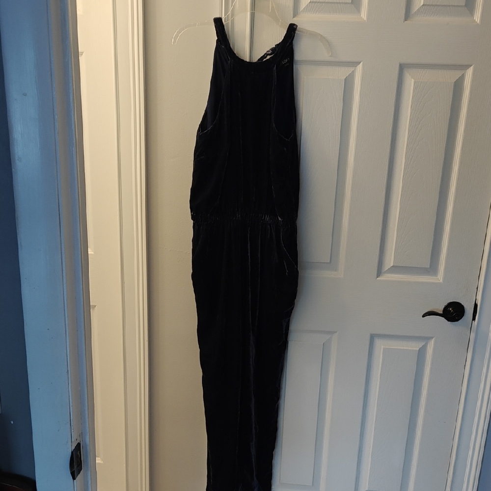 Elegant Velvet Jumpsuit